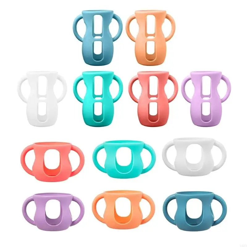 Y88D Flexible Bottle Holder with Easy Grip Handle Silicone Cover Universal Cover Easy to Clean Shockproof Sleeve
Y88D Flexible Bottle Holder with Easy Grip Handle Silicone Cover Universal Cover Easy to Clean Shockproof Sleeve