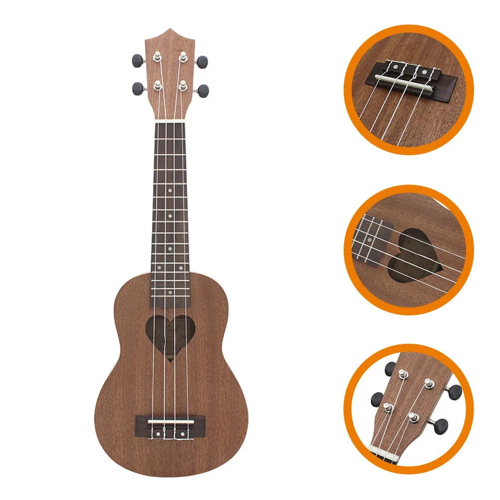 21 Inch Kids Ukulele For Toddlers Beginners Wooden 4-String Hawaiian Concert Ukelele Safe Smooth Surface Music Instrument Gift
21 Inch Kids Ukulele For Toddlers Beginners Wooden 4-String Hawaiian Concert Ukelele Safe Smooth Surface Music Instrument Gift