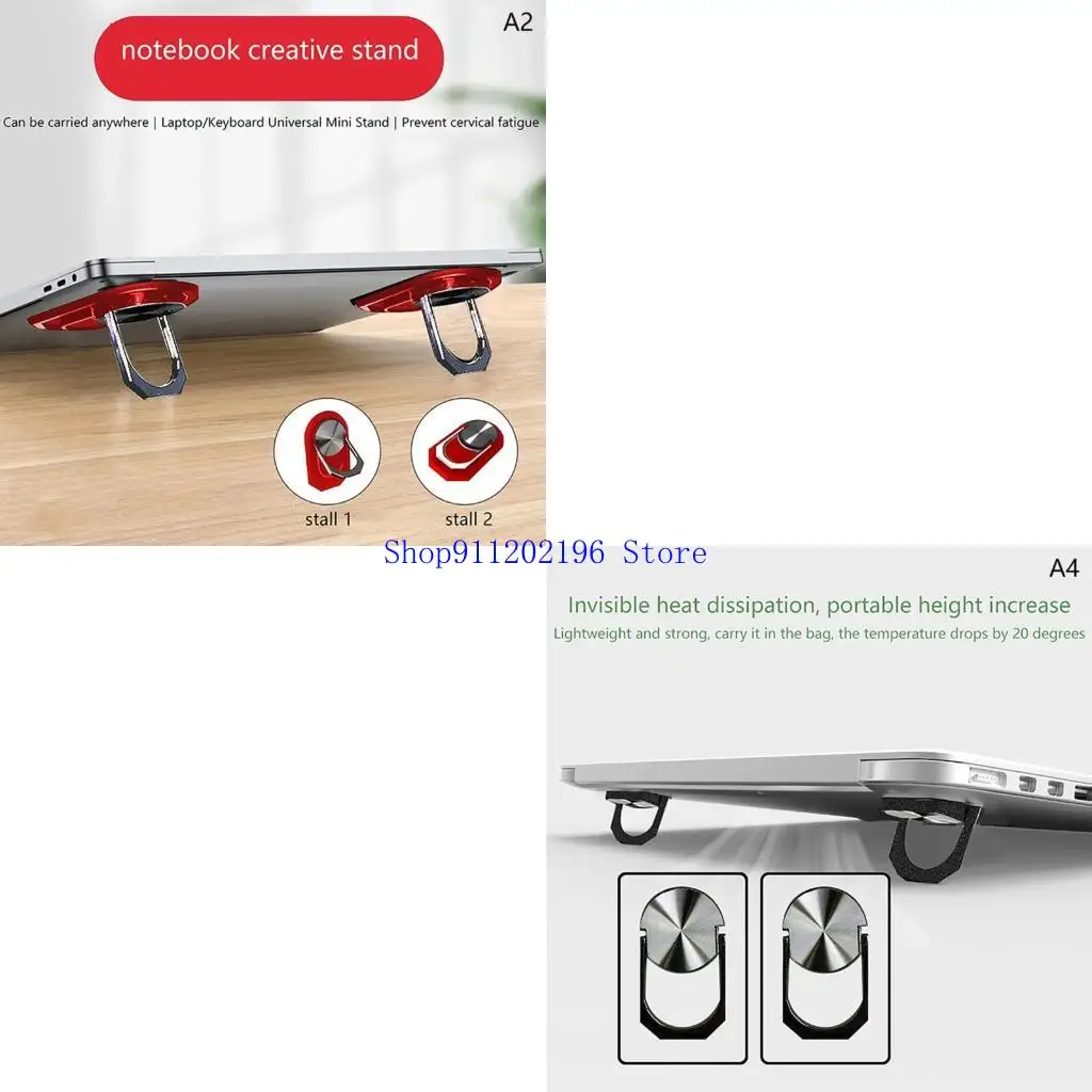 P82A Portable Zinc Alloy Laptop Stand Foldable Design Adjustable Heat Dissipation Support For 13-17Inch Laptops
P82A Portable Zinc Alloy Laptop Stand Foldable Design Adjustable Heat Dissipation Support For 13-17Inch Laptops