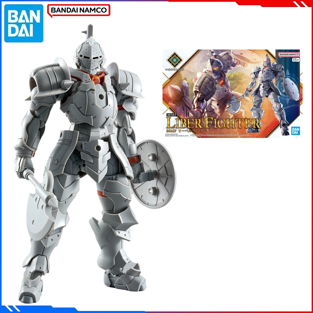Genuine Bandai Original Liberl Kingdom Game Figure Model Kits Liber Fighter 30 MINUTES FANTASY Action Model Toys Gift for Kids
Genuine Bandai Original Liberl Kingdom Game Figure Model Kits Liber Fighter 30 MINUTES FANTASY Action Model Toys Gift for Kids