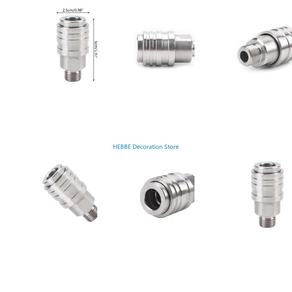 B0KC 1/4" Locking Quick Connector Stainless Steel Easy Connection for Car Clean
B0KC 1/4" Locking Quick Connector Stainless Steel Easy Connection for Car Clean