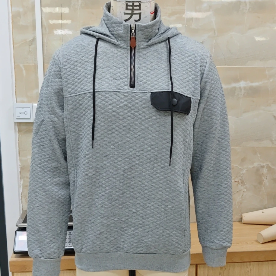 Мужская толстовка на молнии с длинным рукавом 1/4 и воротником-стойкой, свободная толстовка с капюшоном, термотоп на осень-зиму
Мужская толстовка на молнии с длинным рукавом 1/4 и воротником-стойкой, свободная толстовка с капюшоном, термотоп на осень-зиму