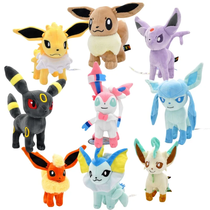 Pokemon Eevee Evolution Sylveon Flareon Jolteon Umbreon Vaporeon Pikachu Stuffed Animal Soft Dolls Kids Baby Gift
Pokemon Eevee Evolution Sylveon Flareon Jolteon Umbreon Vaporeon Pikachu Stuffed Animal Soft Dolls Kids Baby Gift
