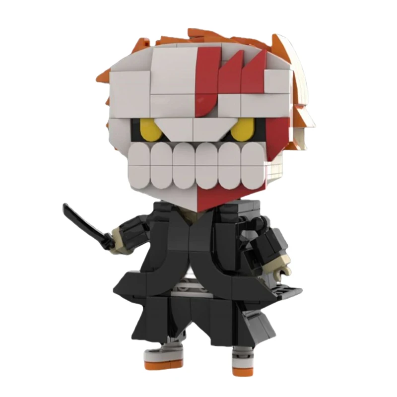 MOC Japanese Anime Movie Action Character Building Block Model Ichigo Kurosaki Cartoon Doll Model DIY Kids Toy Boy Birthday Gift
MOC Japanese Anime Movie Action Character Building Block Model Ichigo Kurosaki Cartoon Doll Model DIY Kids Toy Boy Birthday Gift