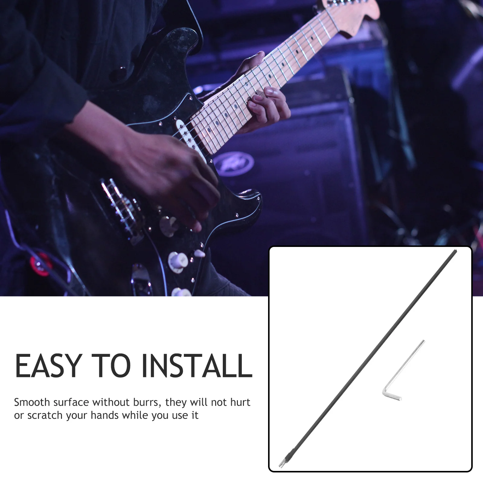 Truss Metal Two Way Truss Rod Electric Guitar Accessories For Electric Guitar Bass Instrument Part Tool Accessory
Truss Metal Two Way Truss Rod Electric Guitar Accessories For Electric Guitar Bass Instrument Part Tool Accessory