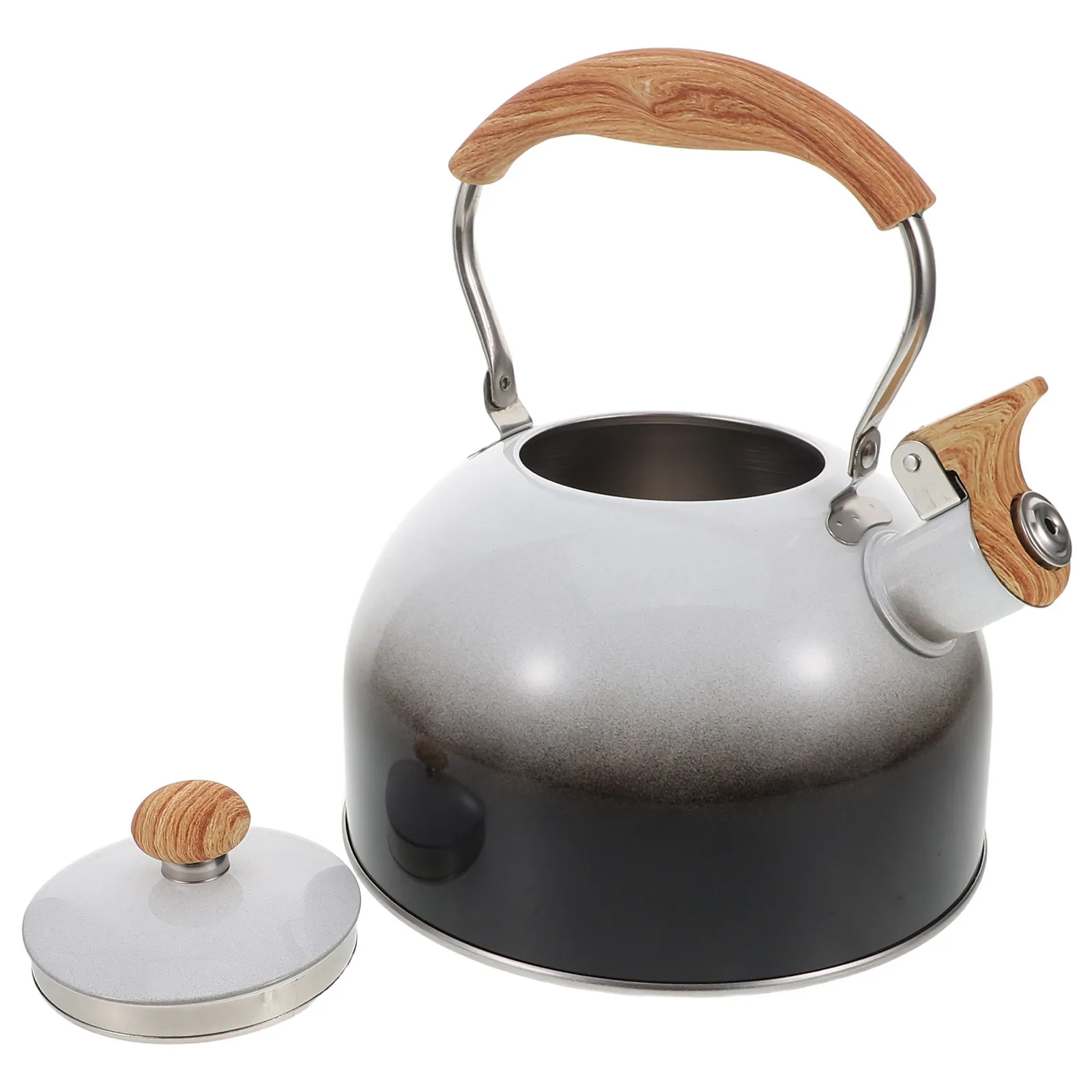 Stainless Steel Tea Kettle Whistling Stove Top Teapot Wood Handle Gas Electric Coffee Milk Hot Water Boiler Safe Easy Use
Stainless Steel Tea Kettle Whistling Stove Top Teapot Wood Handle Gas Electric Coffee Milk Hot Water Boiler Safe Easy Use