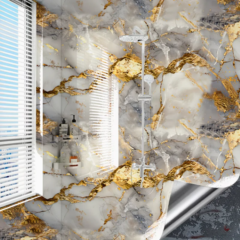 Golden Vein Marble Oil‑Proof Wall Sticker Self‑Adhesive Waterproof Anti‑Scratch Anti‑Fouling Easy Clean Daily Kitchen Film
Golden Vein Marble Oil‑Proof Wall Sticker Self‑Adhesive Waterproof Anti‑Scratch Anti‑Fouling Easy Clean Daily Kitchen Film