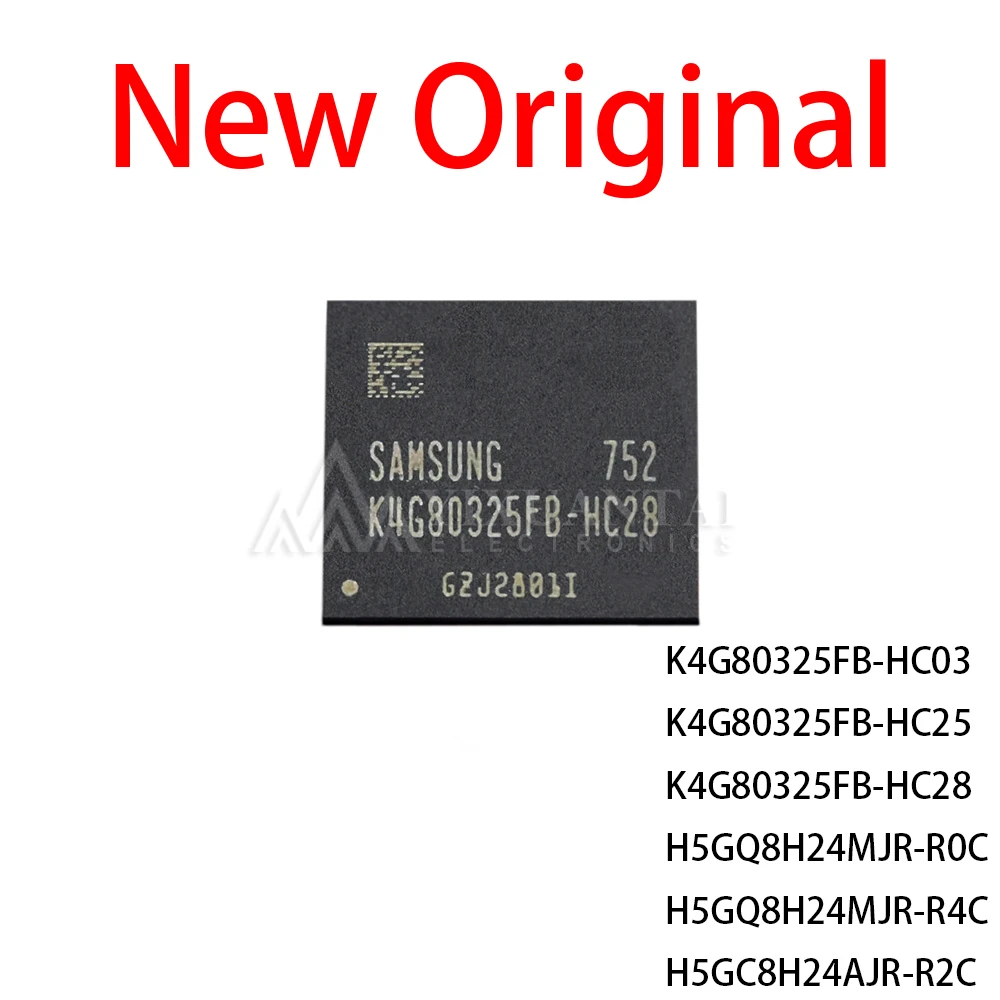 10piece 100% test K4G80325FB-HC03 K4G80325FB-HC25 K4G80325FB-HC28 H5GQ8H24MJR-R0C H5GQ8H24MJR-R4C H5GC8H24AJR-R2C BGA Chipset
10piece 100% test K4G80325FB-HC03 K4G80325FB-HC25 K4G80325FB-HC28 H5GQ8H24MJR-R0C H5GQ8H24MJR-R4C H5GC8H24AJR-R2C BGA Chipset