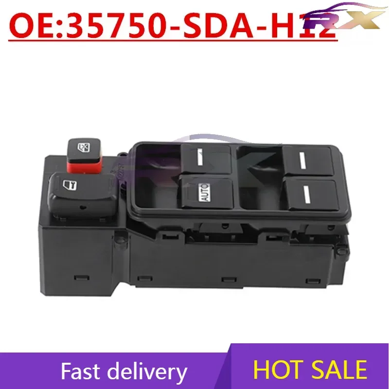 OEM:35750-SDA-H12 Suitable for Honda Accord Odyssey American version glass lifter switch window switch
OEM:35750-SDA-H12 Suitable for Honda Accord Odyssey American version glass lifter switch window switch