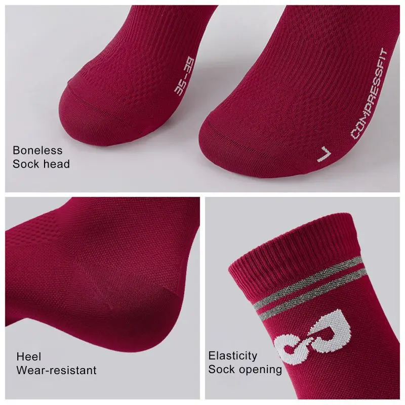 Women Professional Sports Socks Breathable Road Bicycle Socks Soft Comfortable Quick Drying Cotton Sport Socks Running Footwear 
Women Professional Sports Socks Breathable Road Bicycle Socks Soft Comfortable Quick Drying Cotton Sport Socks Running Footwear