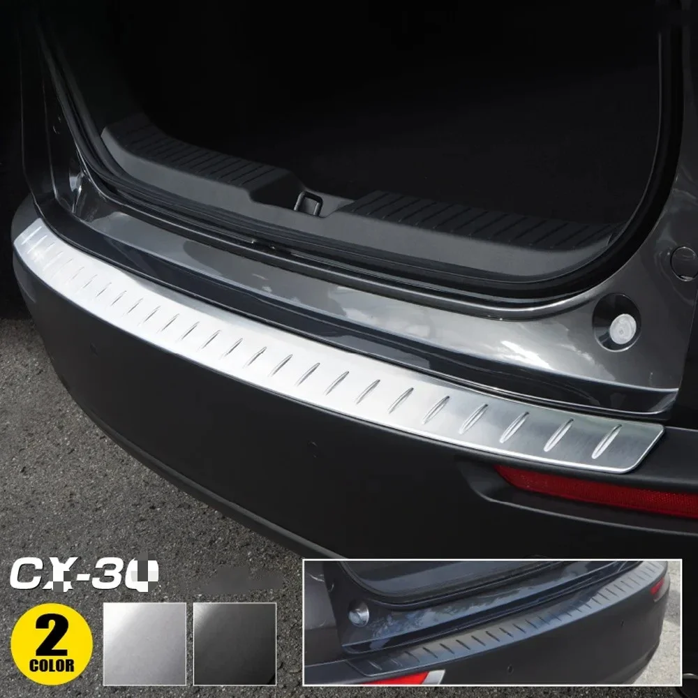 Black Stainless Steel Rear Bumper Protector Trunk Sill Plate Guard For Mazda CX30 CX-30 DM 2020 2021 2022 2023 2024 2025
Black Stainless Steel Rear Bumper Protector Trunk Sill Plate Guard For Mazda CX30 CX-30 DM 2020 2021 2022 2023 2024 2025