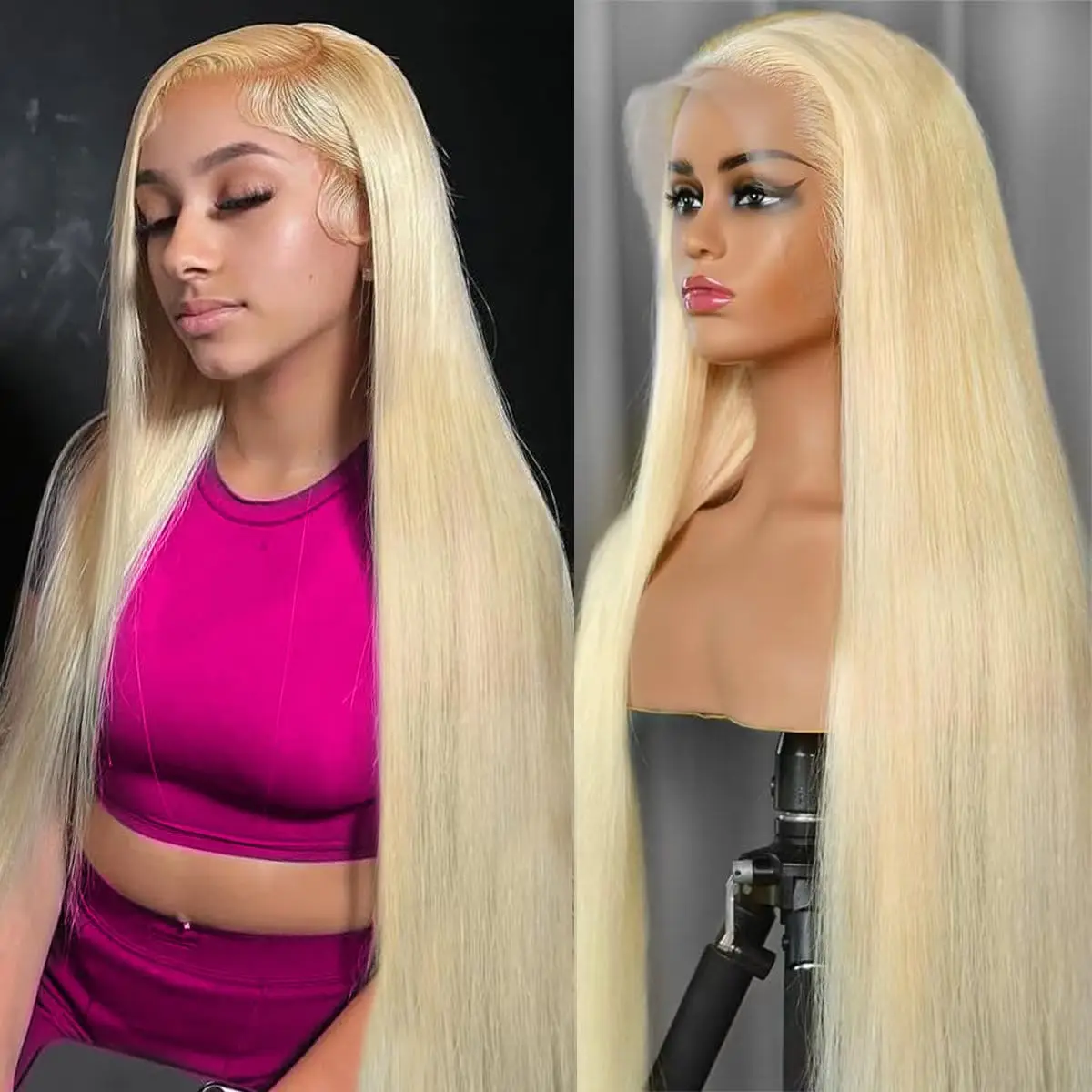 613 Honey Blonde Straight Human Hair 613 Colored Lace Front Wigs 13x6 13x4 HD Lace Frontal Wig 200% Density Straight Human Hair
613 Honey Blonde Straight Human Hair 613 Colored Lace Front Wigs 13x6 13x4 HD Lace Frontal Wig 200% Density Straight Human Hair