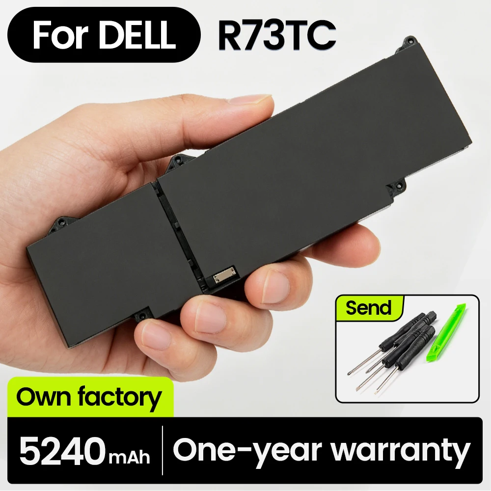 BGBT R73TC Laptop Battery for Dell E6320 E6330 E6220 E6230 E6120 Series GRWKG DR02P GTG7N High Quality Batería
BGBT R73TC Laptop Battery for Dell E6320 E6330 E6220 E6230 E6120 Series GRWKG DR02P GTG7N High Quality Batería
