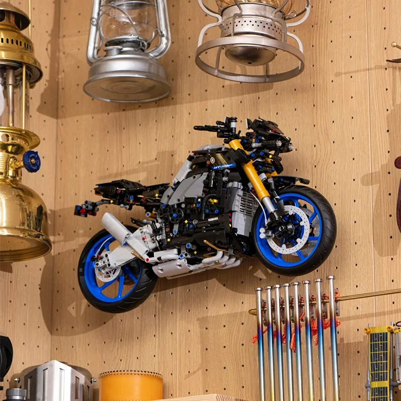 1478 шт. технические 42159 знаменитые Yamaha MT-10 SP строительные блоки для мотоциклов, модель гоночного мотоцикла, кирпичи, игрушки для детей, подарки
1478 шт. технические 42159 знаменитые Yamaha MT-10 SP строительные блоки для мотоциклов, модель гоночного мотоцикла, кирпичи, игрушки для детей, подарки