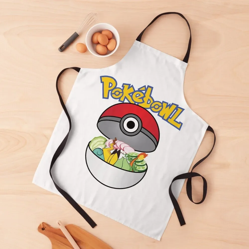 Poke Bowl Apron Customizable home women For Men Apron 
Poke Bowl Apron Customizable home women For Men Apron
