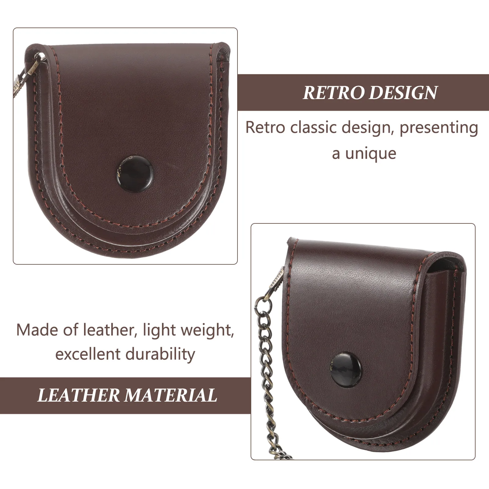Vintage Pocket Storage Case Pu Protector Bag Holder Dustproof Portable Travel Chain Design Watch Container Holder Retro
Vintage Pocket Storage Case Pu Protector Bag Holder Dustproof Portable Travel Chain Design Watch Container Holder Retro