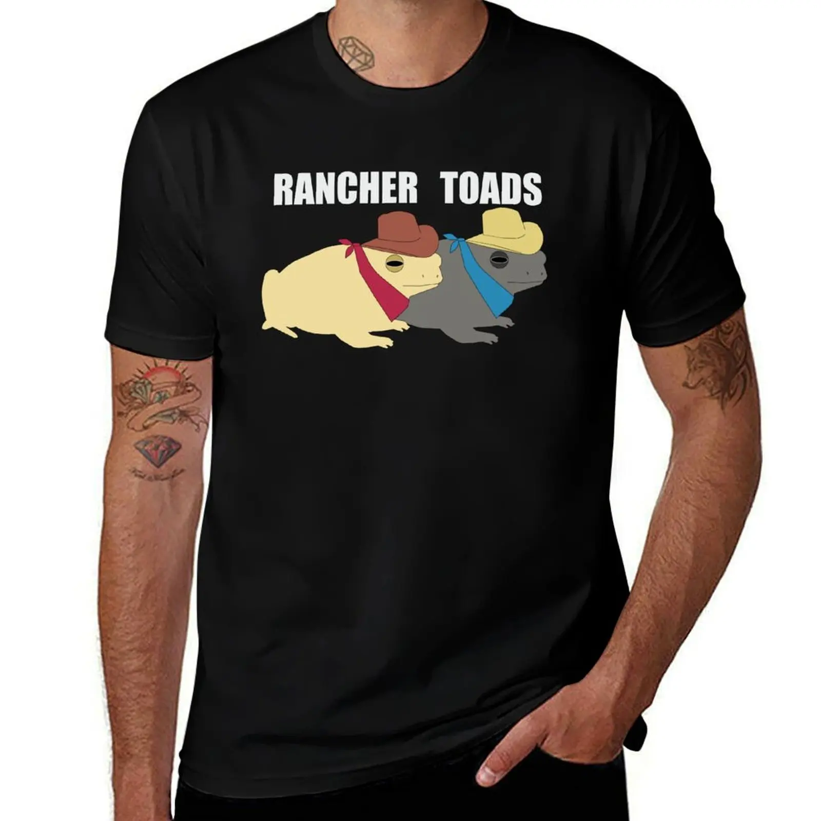 Rancher Toads Logo T-Shirt graphic t shirts for man t shirts for man graphic funny T-Shirt 
Rancher Toads Logo T-Shirt graphic t shirts for man t shirts for man graphic funny T-Shirt