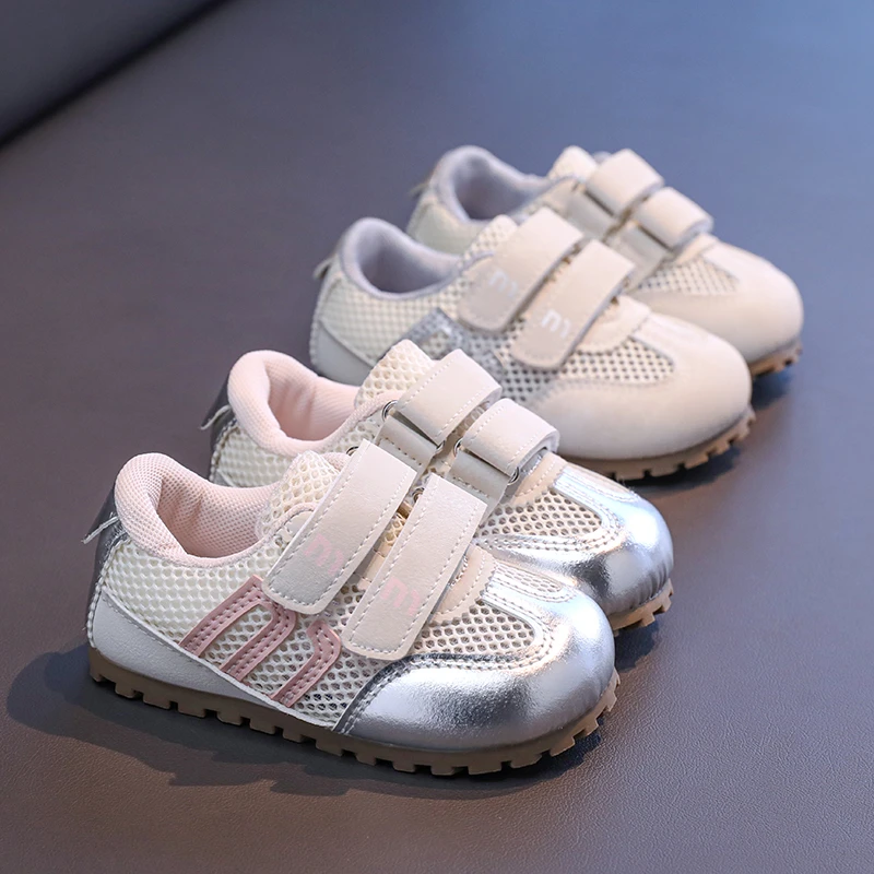 Kids Casual Flats Anti-slip Soft Rubber Bottom Baby Girls Sneakers 2025 Summer New Boys Breathable Mesh Children Sports Shoes
Kids Casual Flats Anti-slip Soft Rubber Bottom Baby Girls Sneakers 2025 Summer New Boys Breathable Mesh Children Sports Shoes
