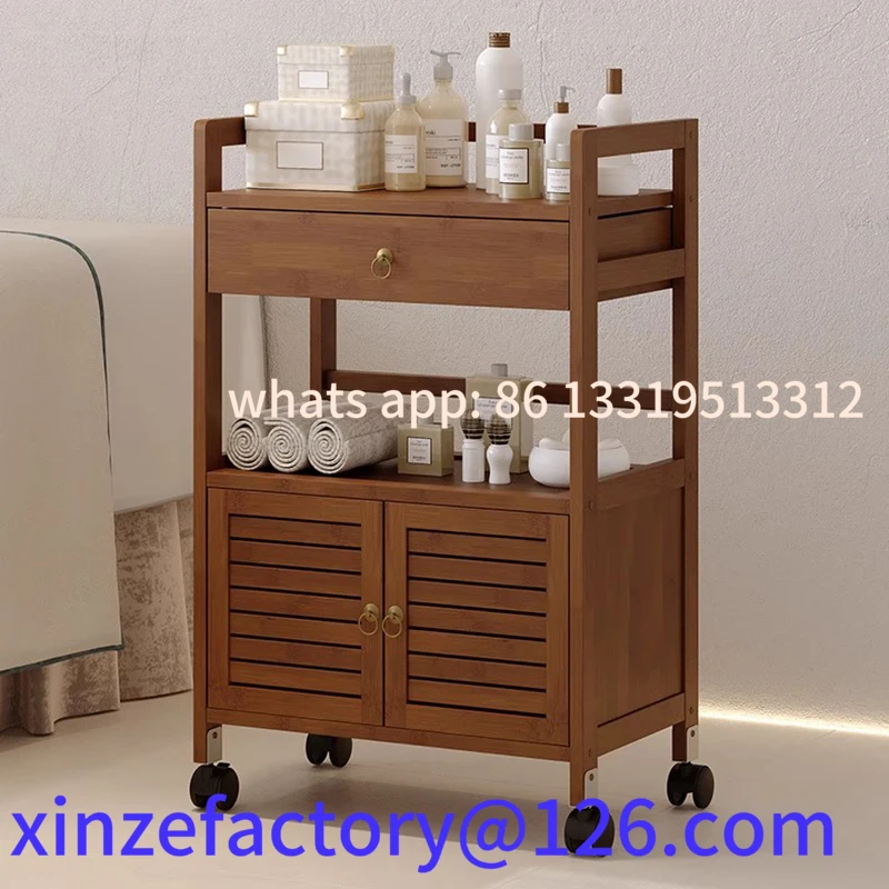 Customizable Trendy Moving Salon Trolley Beauty Hairdresser Modern Nordic Trolley Cart
Customizable Trendy Moving Salon Trolley Beauty Hairdresser Modern Nordic Trolley Cart