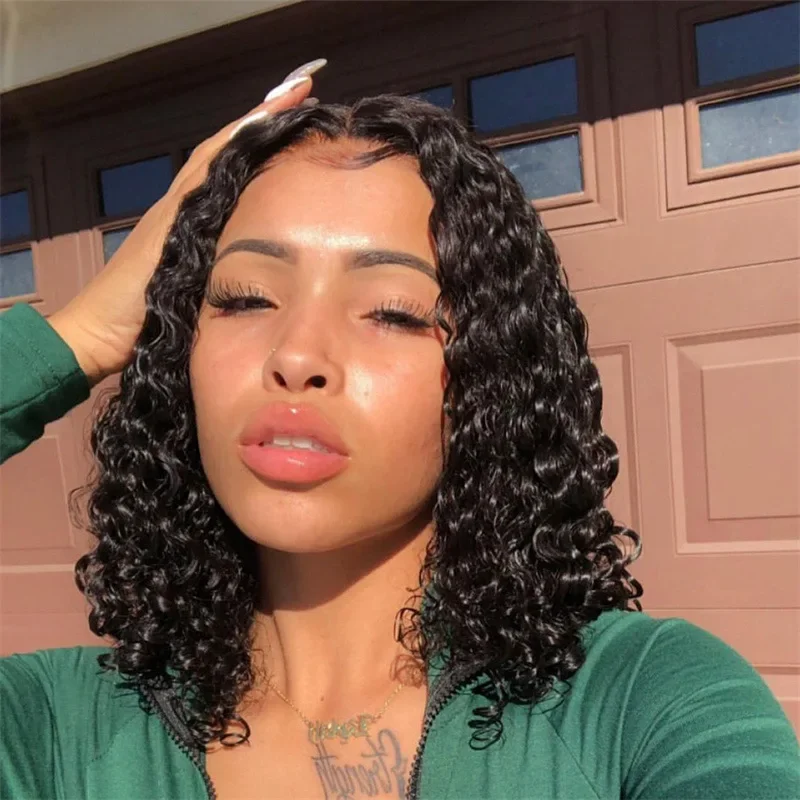 Евро-американская модная женская шапочка для парика с маленькими кудрями, парик с головой взрыва, черная короткая пышная шапочка из синтетического волокна
Евро-американская модная женская шапочка для парика с маленькими кудрями, парик с головой взрыва, черная короткая пышная шапочка из синтетического волокна