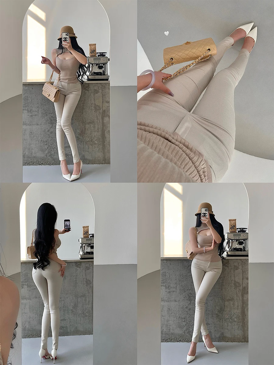 High Waist Slim Fit Women's Pencil Pants Elastic Butt Lifting Korean Style Casual Trousers Commute Style Summer Collection
High Waist Slim Fit Women's Pencil Pants Elastic Butt Lifting Korean Style Casual Trousers Commute Style Summer Collection