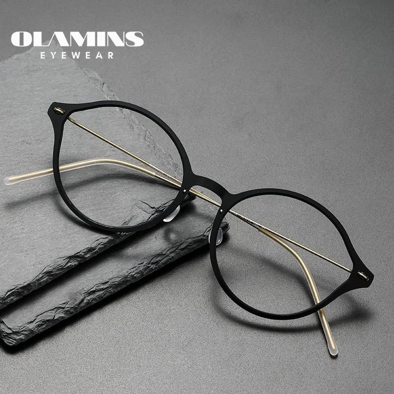 OLAMINS Pure Titanium Optical Luxury Top Quality Eyeglasses New High Quality Optical Eyeglasses Titanium Frames For Men 6558
OLAMINS Pure Titanium Optical Luxury Top Quality Eyeglasses New High Quality Optical Eyeglasses Titanium Frames For Men 6558