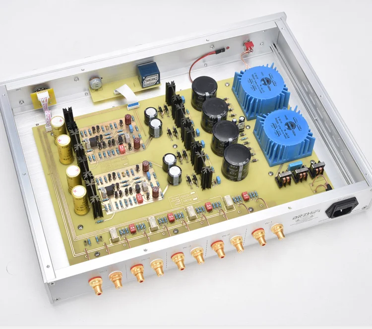 BRZHIFI DMC-12 audio preamplifier circuit low distortion no sound coloring enthusiast preamplifier home amplifier
BRZHIFI DMC-12 audio preamplifier circuit low distortion no sound coloring enthusiast preamplifier home amplifier