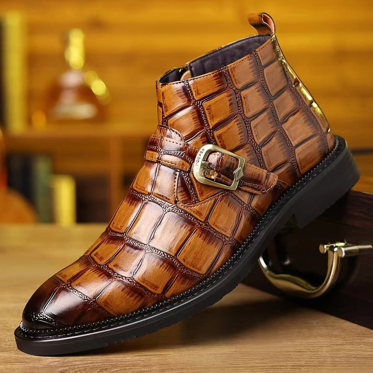 Casual Business Boots Men's Fashionable Versatile Mid-Cut Large Size Leather Shoes Men's 3948 Size Tassel Detail Short...
Casual Business Boots Men's Fashionable Versatile Mid-Cut Large Size Leather Shoes Men's 3948 Size Tassel Detail Short...