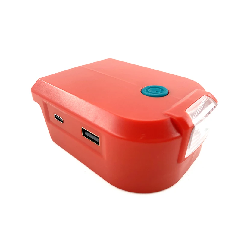 LED USB LED Battery Adapter Milwaukee 18V Li-ion Battery Converter with 3 Modes LED Working Light Emergency Lamp
LED USB LED Battery Adapter Milwaukee 18V Li-ion Battery Converter with 3 Modes LED Working Light Emergency Lamp
