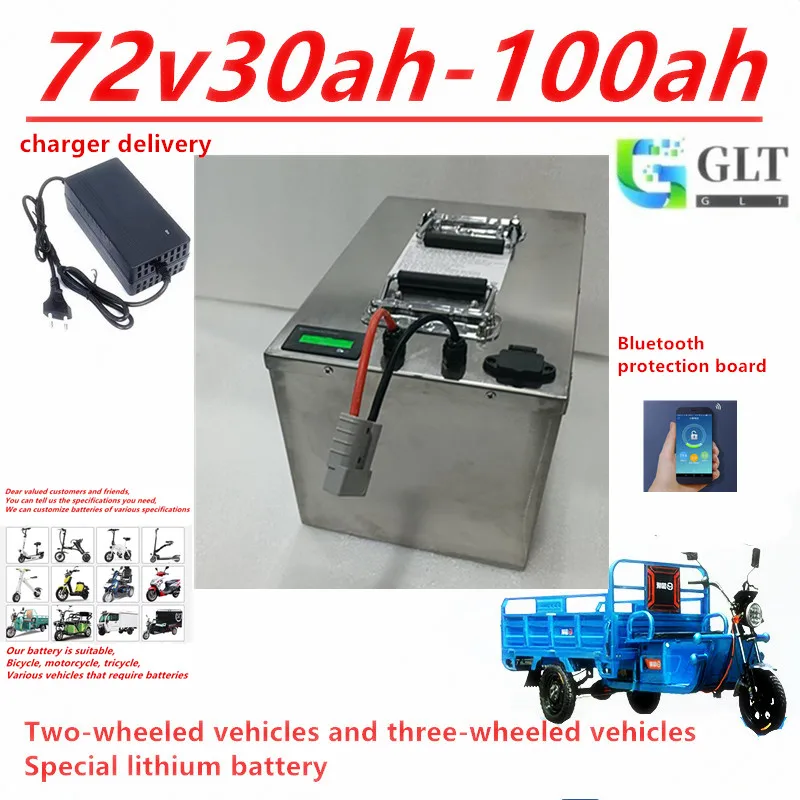 Lithium Iron Phosphate Battery 72V 35Ah-200Ah Suitable for Two-Wheeled Three-Wheeled Four-Wheeled Vehicles High Capacity Electri
Lithium Iron Phosphate Battery 72V 35Ah-200Ah Suitable for Two-Wheeled Three-Wheeled Four-Wheeled Vehicles High Capacity Electri