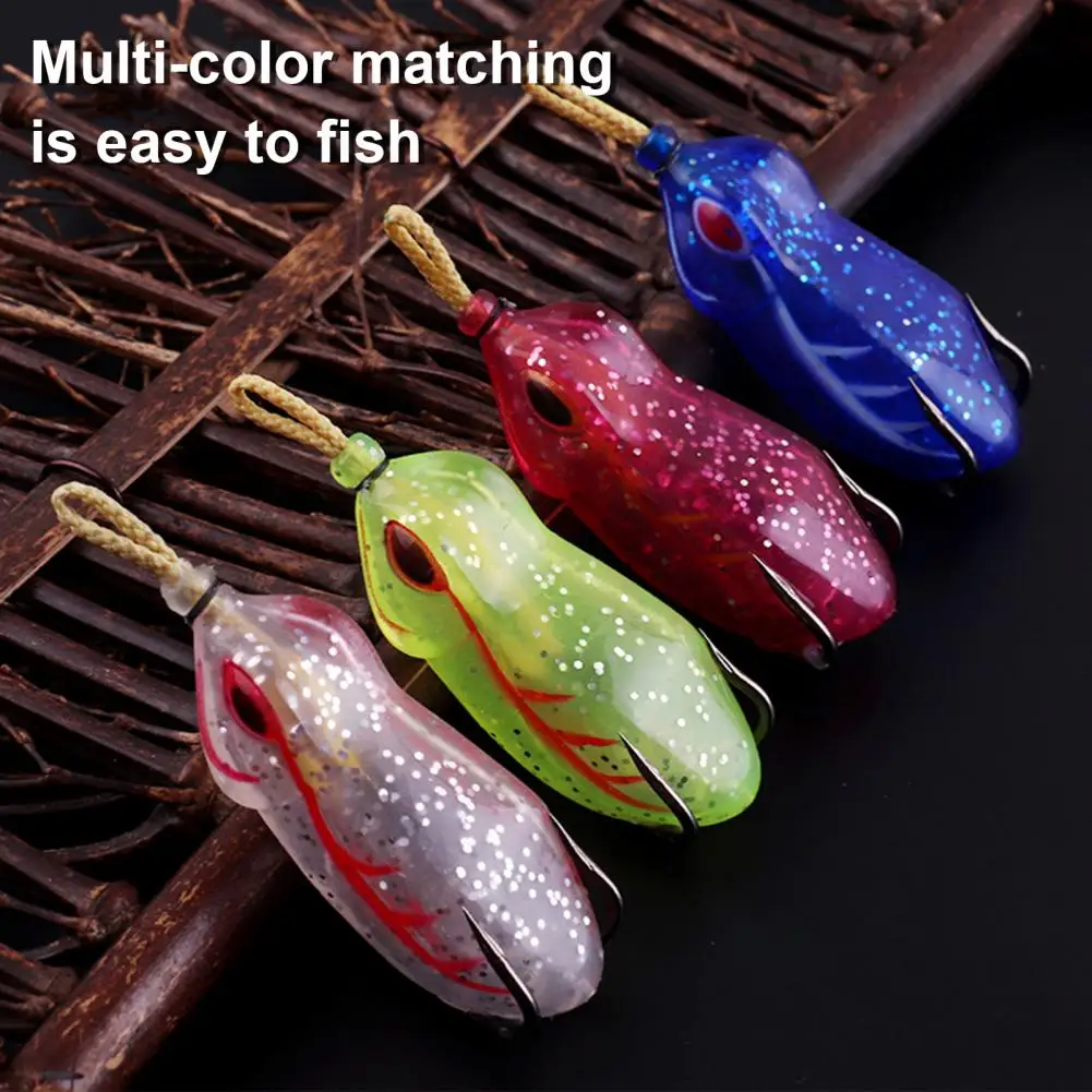 Frog Fishing Bait Fishing Frog Bait Bionic Soft Frog Lure with Sharp Hook for Freshwater Fishing 6cm/13g for Snakehead
Frog Fishing Bait Fishing Frog Bait Bionic Soft Frog Lure with Sharp Hook for Freshwater Fishing 6cm/13g for Snakehead