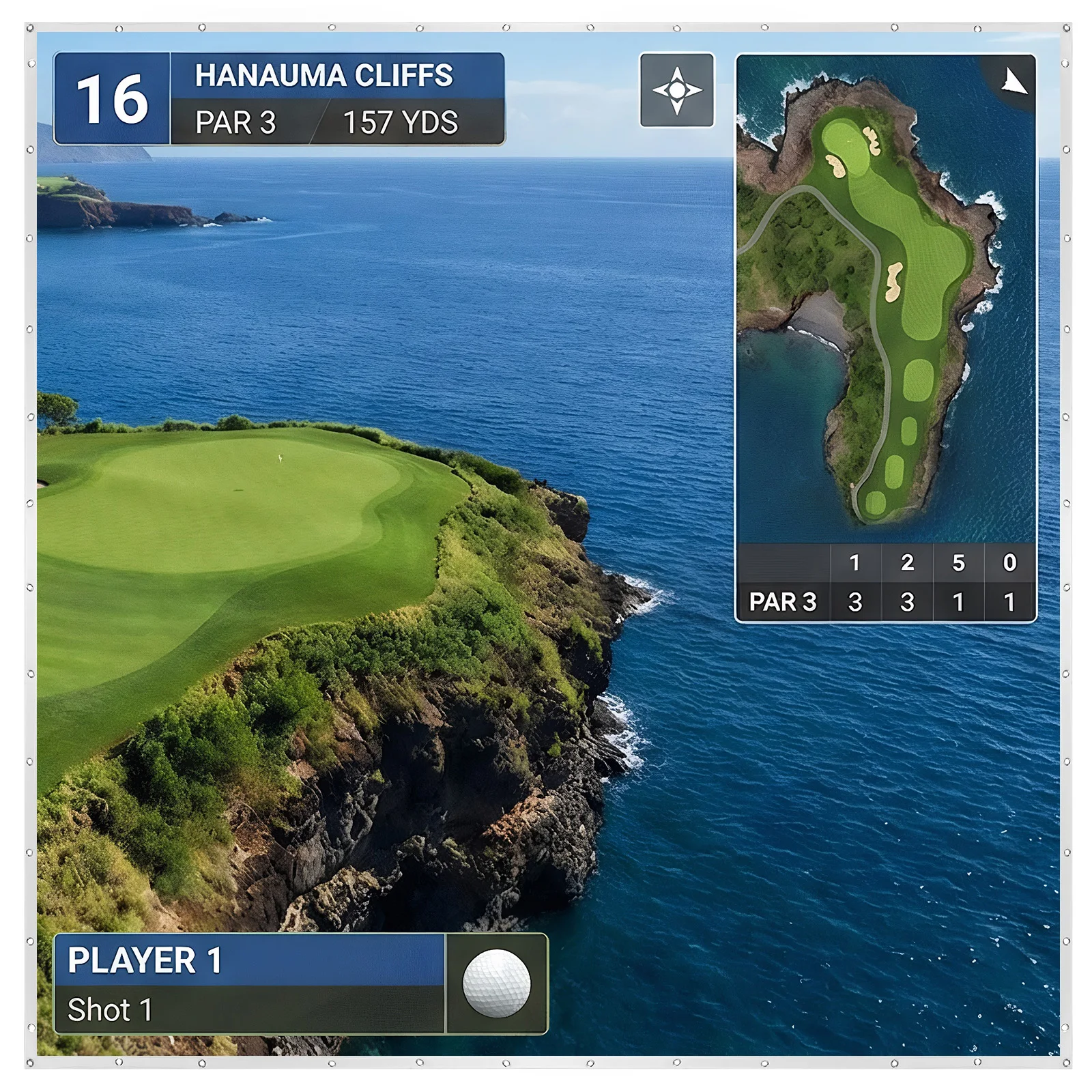 Golf Simulator Impact Screen High-Strength Golf Simulator Hitting Screen for Training Indoor/Outdoor
Golf Simulator Impact Screen High-Strength Golf Simulator Hitting Screen for Training Indoor/Outdoor