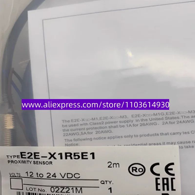 2pcs New proximity sensor E2E-X22B1T30-M1 E2E-X2R5D1-N E2E-X2C18-M1 E2E-X2C28-M1 E2E-X1R5D1-N E2E-X2B28-M1 E2E-X2B18-M1
2pcs New proximity sensor E2E-X22B1T30-M1 E2E-X2R5D1-N E2E-X2C18-M1 E2E-X2C28-M1 E2E-X1R5D1-N E2E-X2B28-M1 E2E-X2B18-M1