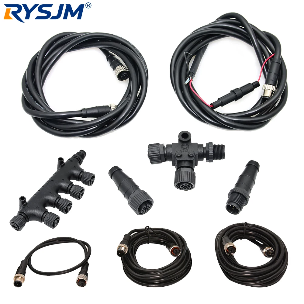 NMEA2000 T-type Connector Cable Adapter Male Female Plug Marine Boat Serial Data Networking Cable Starter Kit 0.5-4M Wiring Cord
NMEA2000 T-type Connector Cable Adapter Male Female Plug Marine Boat Serial Data Networking Cable Starter Kit 0.5-4M Wiring Cord