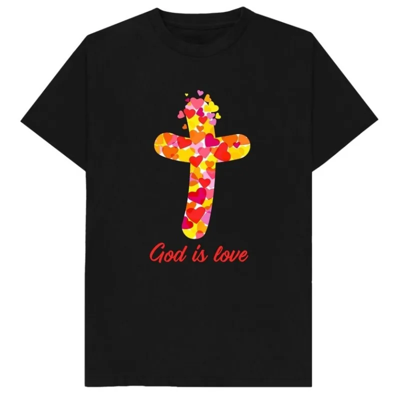 God Is Love Cotton Summer Tee Christian Shirt Short Sleeve Casual Apparel Religious Gift Top for Men Women Graphic T-Shirts
God Is Love Cotton Summer Tee Christian Shirt Short Sleeve Casual Apparel Religious Gift Top for Men Women Graphic T-Shirts