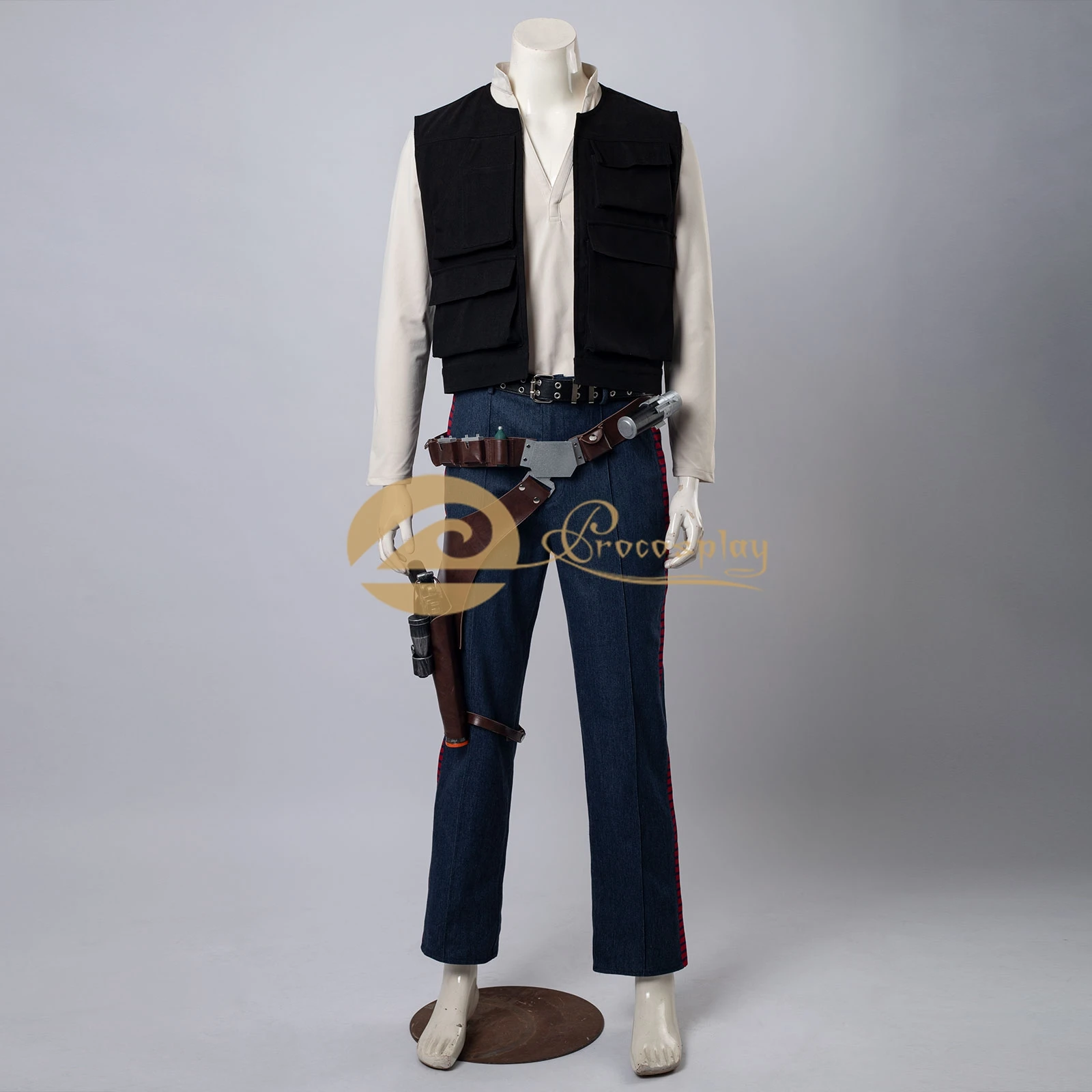 Han Cosplay Solo Costume Movie New Hope Men Uniform Clothes for Halloween Party Role Play
Han Cosplay Solo Costume Movie New Hope Men Uniform Clothes for Halloween Party Role Play
