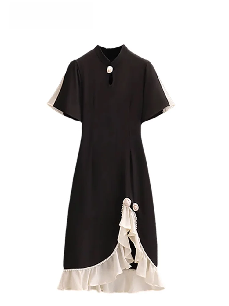 plus Size Women's Summer Dress Elegant Design Sensation Improved High Waist A-Line Skirt Korean Style Commute Wind
plus Size Women's Summer Dress Elegant Design Sensation Improved High Waist A-Line Skirt Korean Style Commute Wind