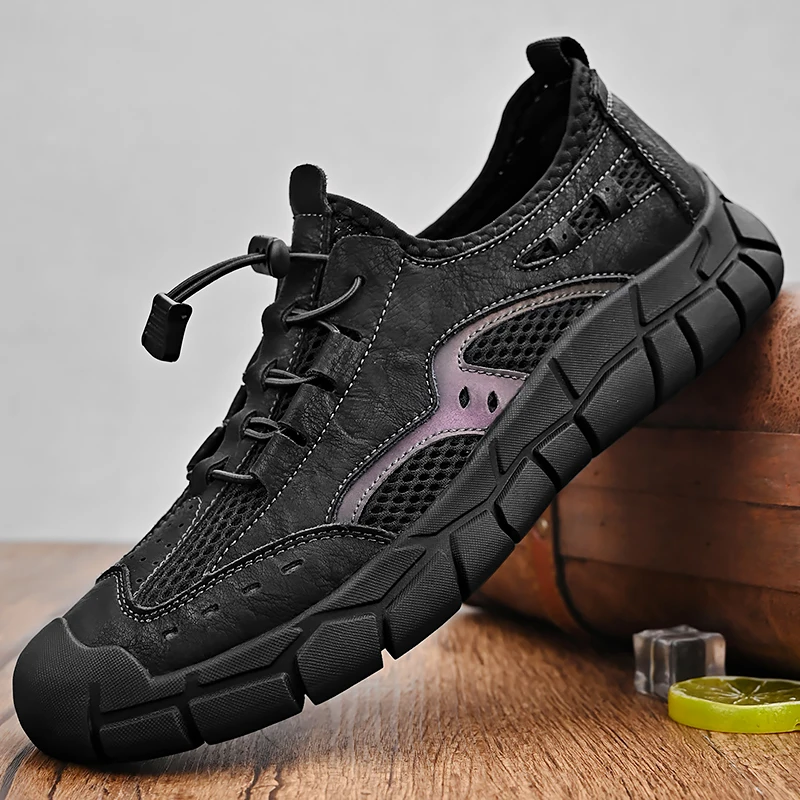 Mesh Hiking Shoes for Men Summer Breathable Mountain Climbing Shoes Anti Slip Outdoor Trail Running Sneakers Travel Casual Shoes
Mesh Hiking Shoes for Men Summer Breathable Mountain Climbing Shoes Anti Slip Outdoor Trail Running Sneakers Travel Casual Shoes