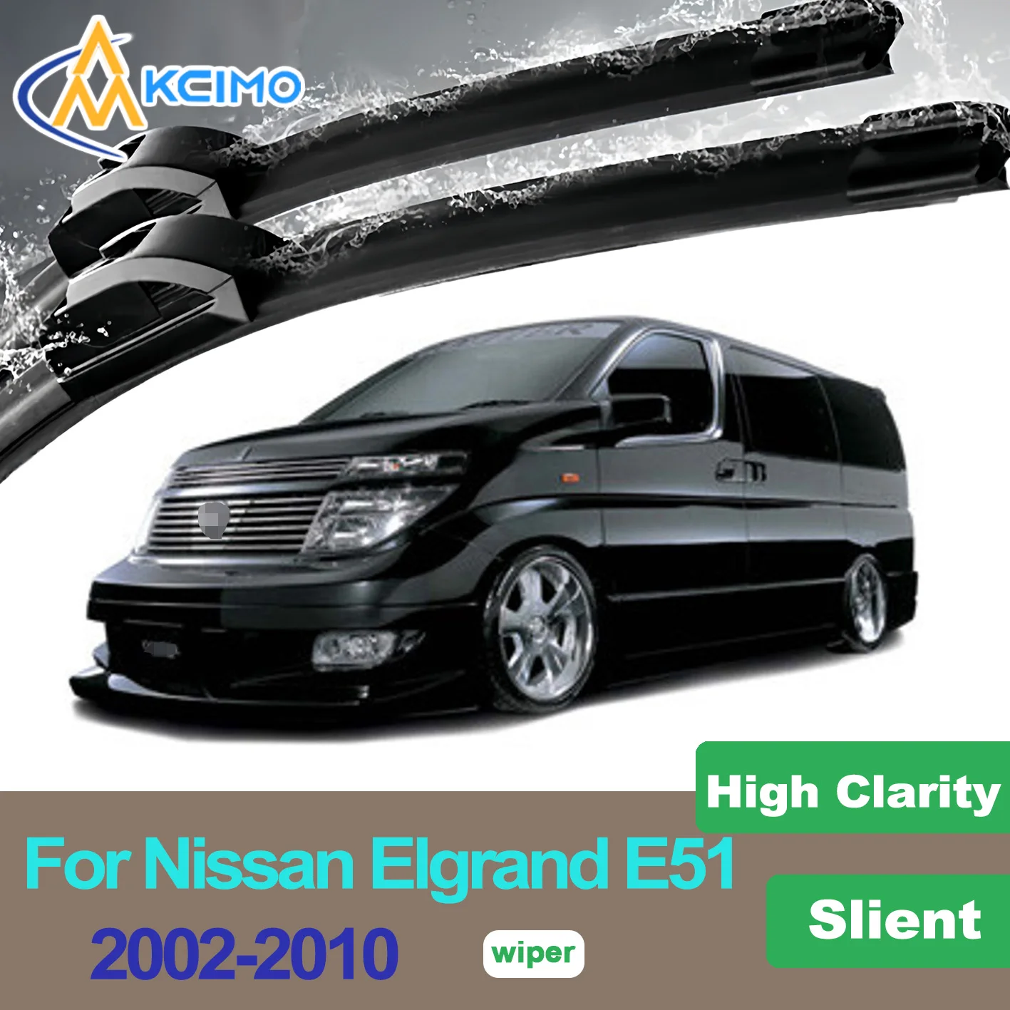 Quiet Beam Wiper Blades Model Y 2pcs Windscreen Window Car Accessories For Nissan Elgrand E51 2002–2010
Quiet Beam Wiper Blades Model Y 2pcs Windscreen Window Car Accessories For Nissan Elgrand E51 2002–2010
