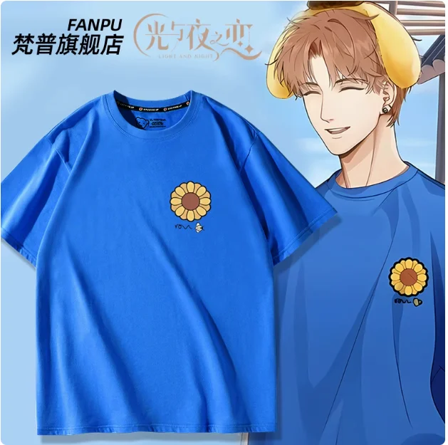Футболка с короткими рукавами в стиле аниме «Свет и ночь Джесси», летний костюм для косплея, повседневные студенческие свободные топы, новинка FP 
Футболка с короткими рукавами в стиле аниме «Свет и ночь Джесси», летний костюм для косплея, повседневные студенческие свободные топы, новинка FP
