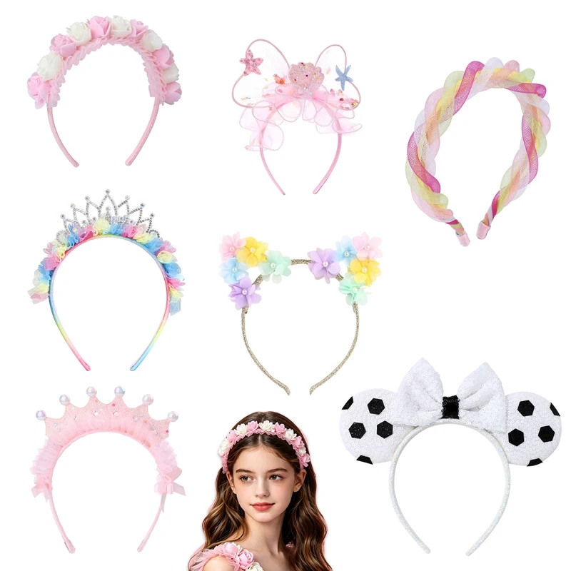 New Pink Lace Crown Princess Headband Girls Kids Birthday Prom Party Hair Hoop Women Elegant Hair Accessories Gift
New Pink Lace Crown Princess Headband Girls Kids Birthday Prom Party Hair Hoop Women Elegant Hair Accessories Gift