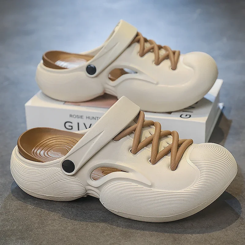 Men Outdoor Sandals Slippers 2025 New Beach Comfortable Thick Soft Sole Clogs Men Casual Shoes Garden Shoes Mens Beach Sandals
Men Outdoor Sandals Slippers 2025 New Beach Comfortable Thick Soft Sole Clogs Men Casual Shoes Garden Shoes Mens Beach Sandals