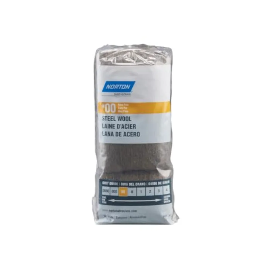 Steel wool pad for industrial cleaning, very fine grade, gray color, non-scratch and rust-resistant
Steel wool pad for industrial cleaning, very fine grade, gray color, non-scratch and rust-resistant