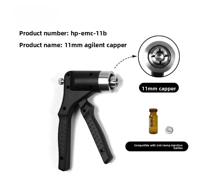 20mm chromatography headspace bottle manual capping machine penicillin bottle sealing machine capping clamp headspace sampler ca
20mm chromatography headspace bottle manual capping machine penicillin bottle sealing machine capping clamp headspace sampler ca