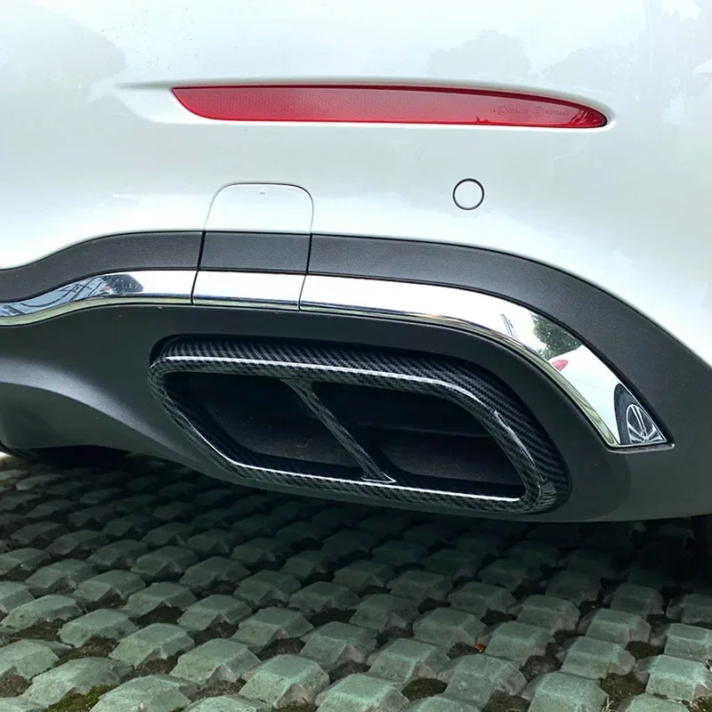 ABS Carbon Fiber Car Tail Throat Muffler Exhaust Pipe Tail Cover Trim Car Accessories For Mercedes Benz C Class W206 22-2025
ABS Carbon Fiber Car Tail Throat Muffler Exhaust Pipe Tail Cover Trim Car Accessories For Mercedes Benz C Class W206 22-2025