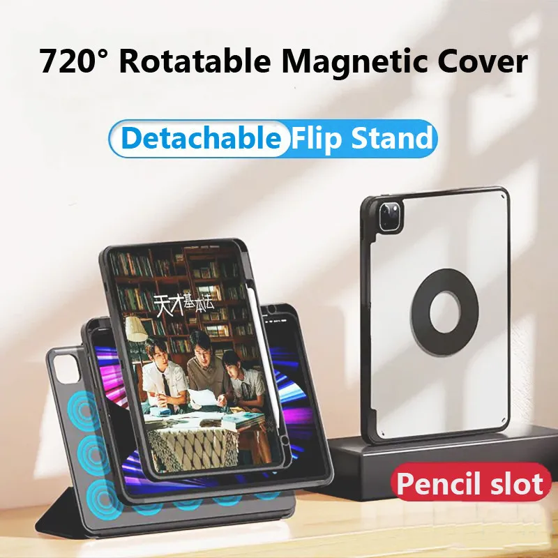 For Xiaomi Pad 6S Pro 12.4inch 2024 6 Pro 11 5 Pro 5 11inch for Redmi Pad SE 11 2023 10.61 360° Rotatable Case with Pen Holder
For Xiaomi Pad 6S Pro 12.4inch 2024 6 Pro 11 5 Pro 5 11inch for Redmi Pad SE 11 2023 10.61 360° Rotatable Case with Pen Holder