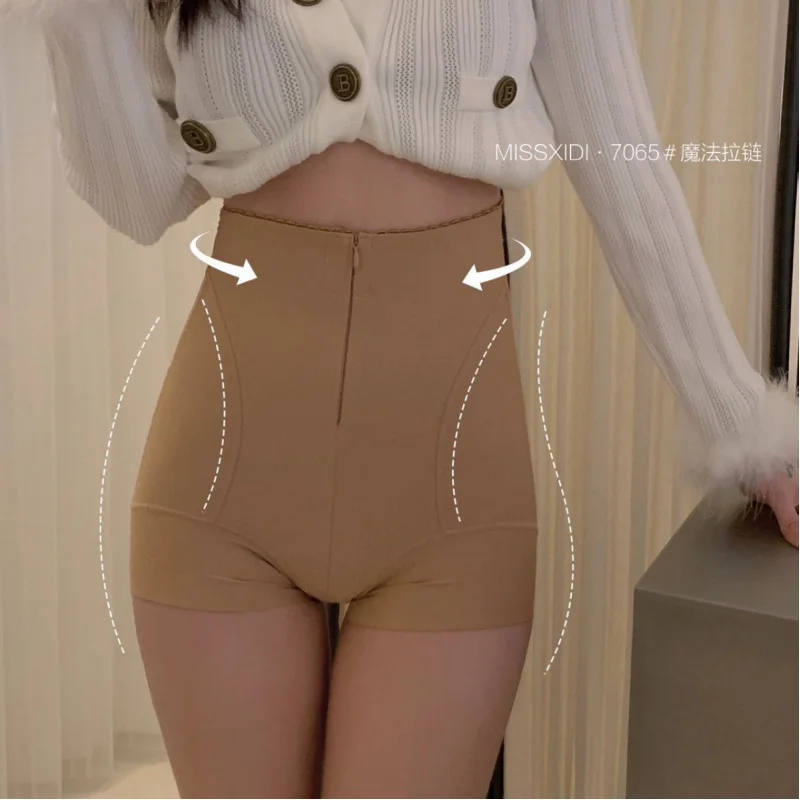 MISSXIDI Misi Xidi7065#Magic Zipper Strong Plastic Lifting High Waist Anti-Exposure Ladies' High-Waist Panty
MISSXIDI Misi Xidi7065#Magic Zipper Strong Plastic Lifting High Waist Anti-Exposure Ladies' High-Waist Panty