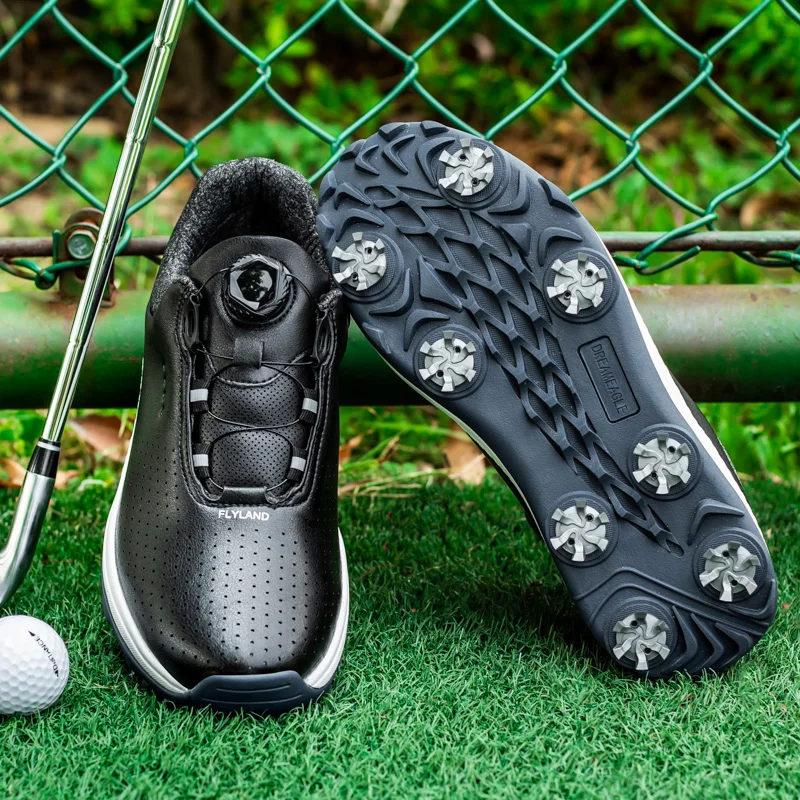 New Waterproof Golf Footwears Men's Studded Golf Sports Sneakers Walking Shoes Lightweight Walking Shoes
New Waterproof Golf Footwears Men's Studded Golf Sports Sneakers Walking Shoes Lightweight Walking Shoes