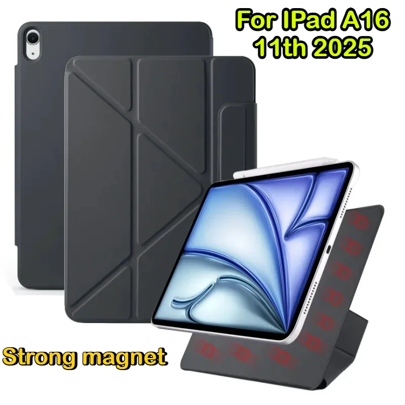2026 Сильный магнитный чехол для планшета IPad A16 11th Pro Air M5 M4 M3 M2 11 12,9 13 дюймов Mini 7 6 2025 Smart Y-Folding Folio Cover
2026 Сильный магнитный чехол для планшета IPad A16 11th Pro Air M5 M4 M3 M2 11 12,9 13 дюймов Mini 7 6 2025 Smart Y-Folding Folio Cover