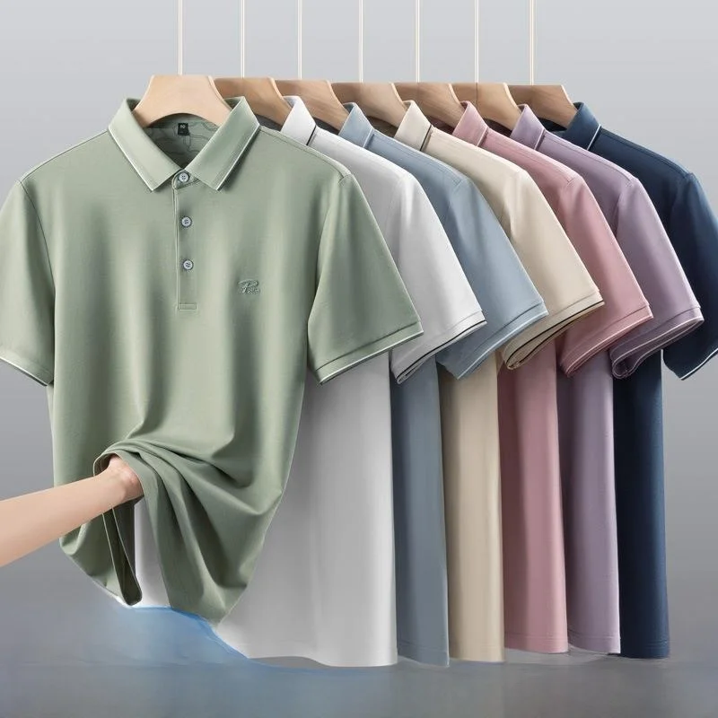 Spring Summer Men's Short Sleeve Pure Color Shirt Dad Style Casual Breathable Business Shirt Regular Fit Micro Stretch
Spring Summer Men's Short Sleeve Pure Color Shirt Dad Style Casual Breathable Business Shirt Regular Fit Micro Stretch
